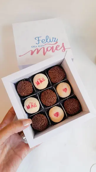 Arquivo de Corte Caixa Moldura para 9 Doces