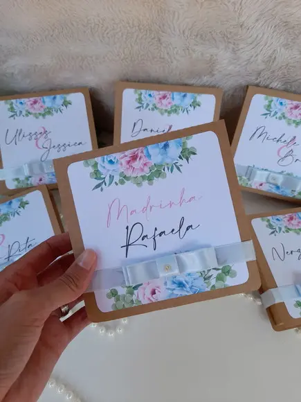 Arquivo de corte Caixinha com Manual de Padrinhos