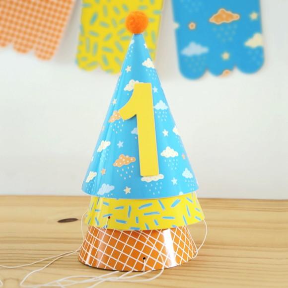 Chapeuzinho Festa - Tema Passarinho Menino (3 Un)