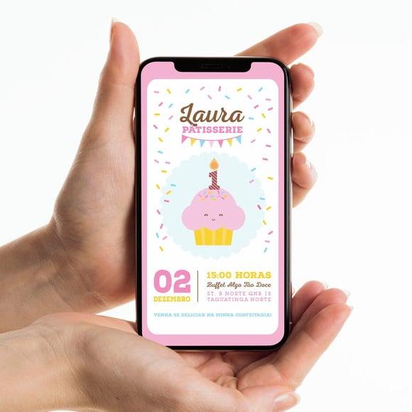 Convite Confeitaria | Digital