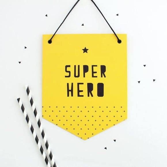 Flâmula de Papel - Super Hero - Decoração Festa