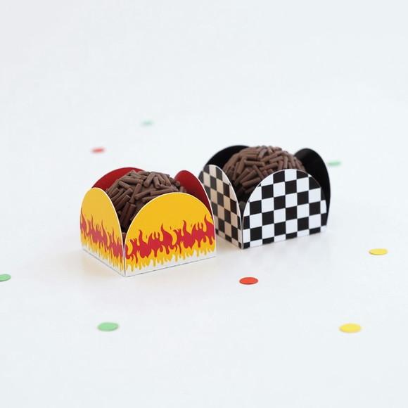 Forminhas - Carro Corrida (12 Un.)