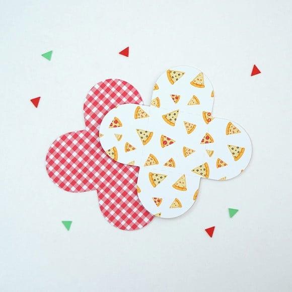 Forminhas para Docinho - Festa Pizzaria (12un.)