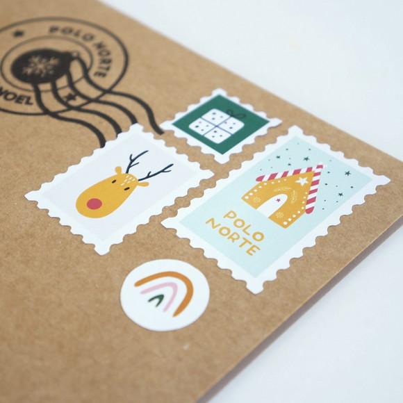 Kit Cartinha de Natal (2) - Carta para o Papai Noel