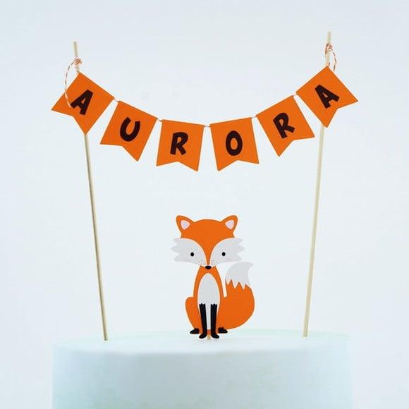 Kit Festa Raposinha - Decoração Aniversário Infantil