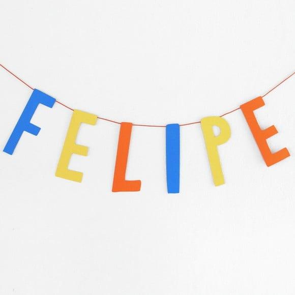 Letreiro Colorido (até 10 Letras)
