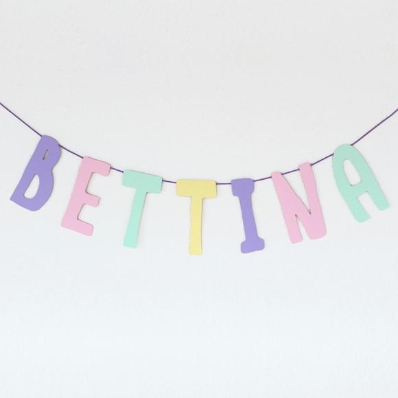 Letreiro Colorido (até 10 Letras)