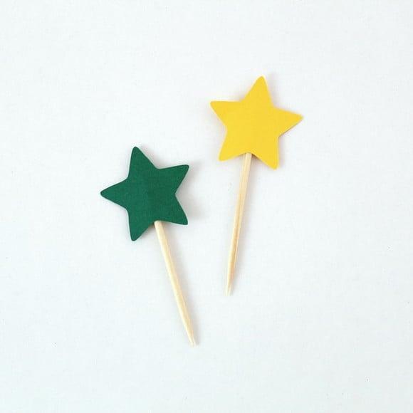 Mini Topper Estrelinha (24 Un)