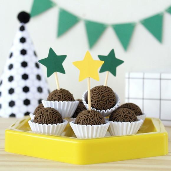 Mini Topper Estrelinha (24 Un)
