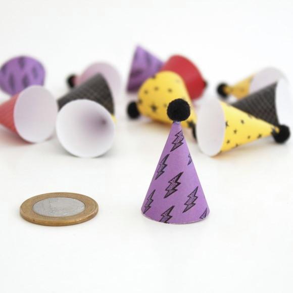 Miniatura Chapeuzinhos (12 Un.) - Rock Colorido