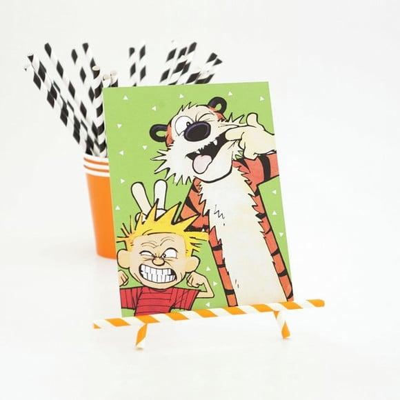 Quadrinho de Mesa - Calvin And Hobbes