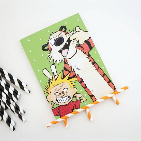 Quadrinho de Mesa - Calvin And Hobbes