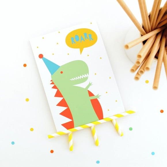 Quadrinho de Mesa - Dinossauro T-rex