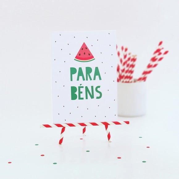 Quadrinho de Mesa - Melancia