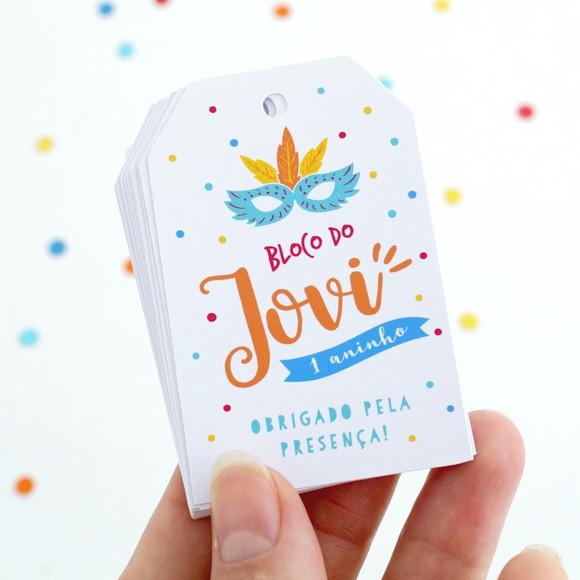 Tag Lembrança Carnaval (12 Un.)