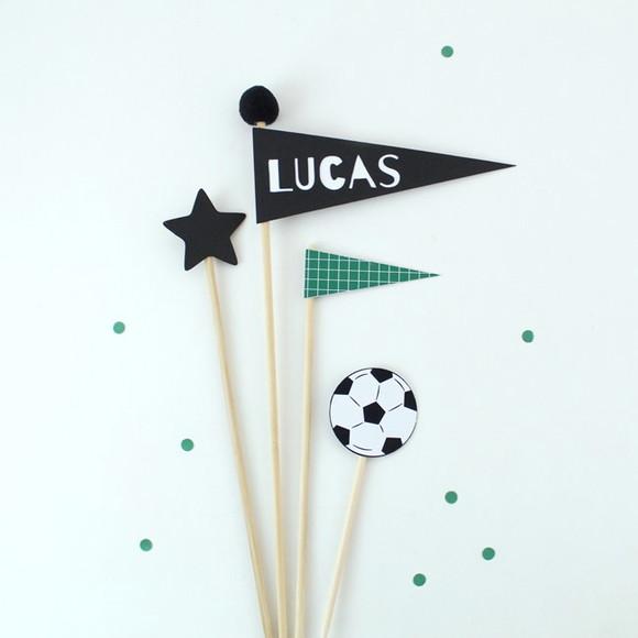 Topo de Bolo Tema Futebol
