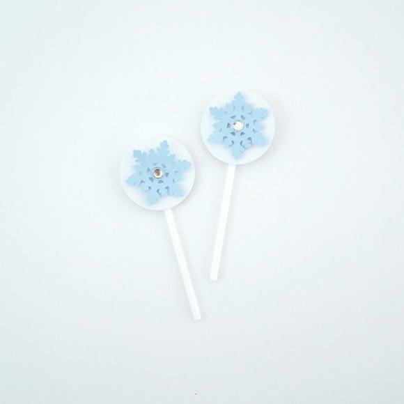Topper Floco de Neve (12 Un)
