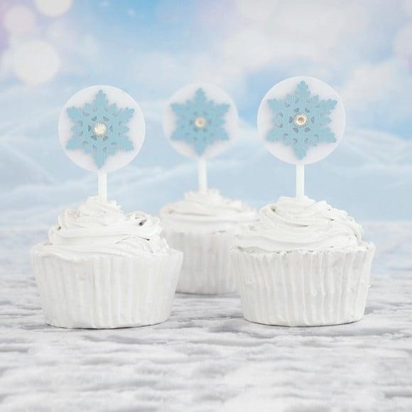 Topper Floquinho de Neve (12 Un)