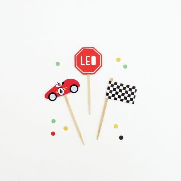 Toppers Carros (12un)