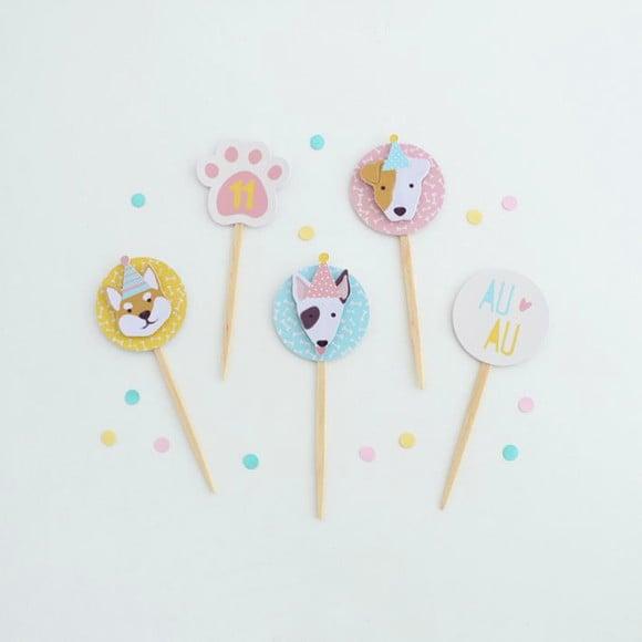 Toppers Cachorrinhos (12un)