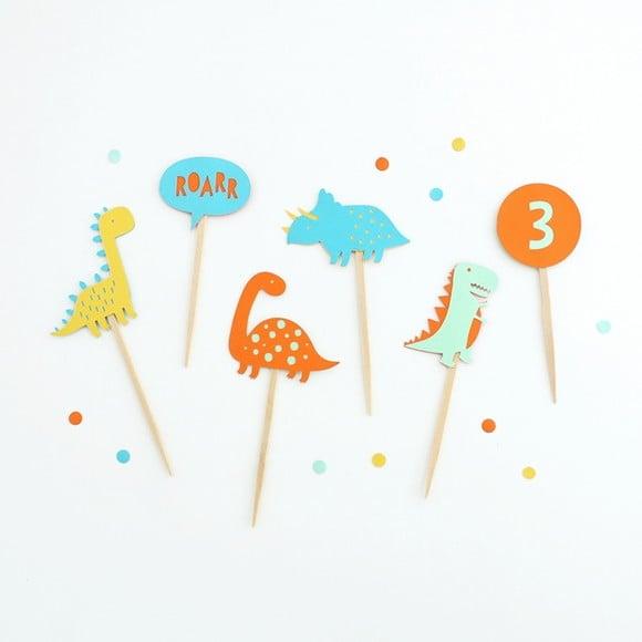 Toppers Festa Dinossauros (12un)