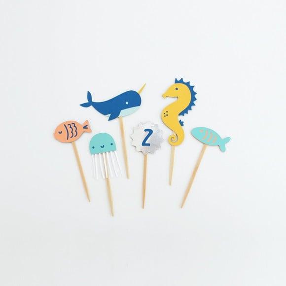 Toppers Fundo do Mar (12un)