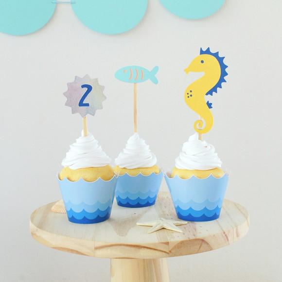 Toppers Fundo do Mar (12un)
