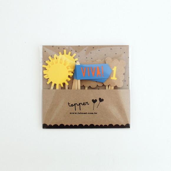 Toppers Volta ao Sol (12un)