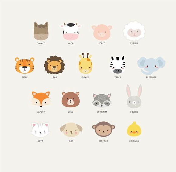 Varal Decorativo - Animais