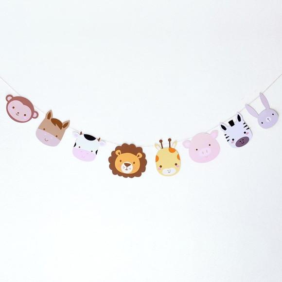 Varal Decorativo - Animais