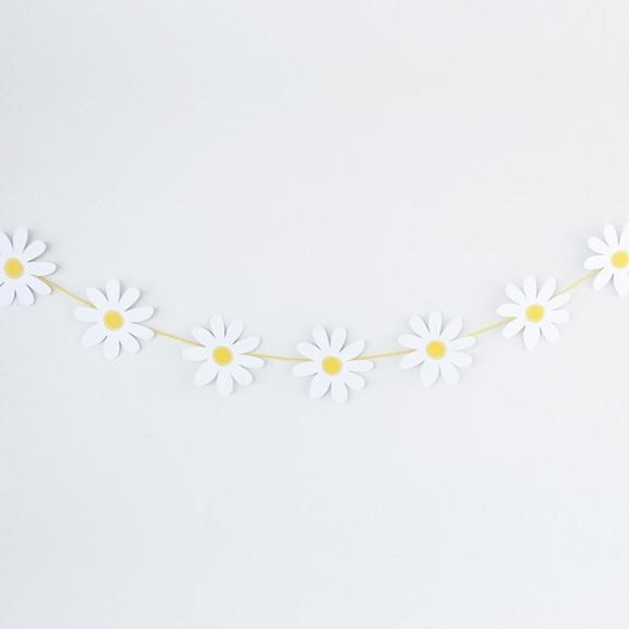 Varal Margaridas - Decoração Festa Jardim / Passarinho