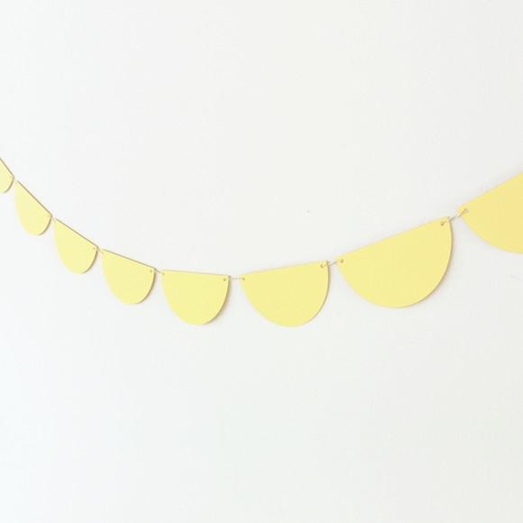 Varal Meia Lua - Amarelo Claro