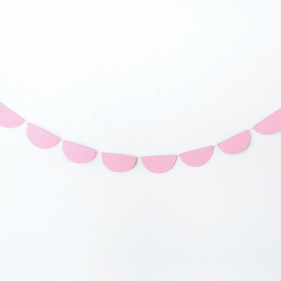 Varal Meia Lua Rosa Morango