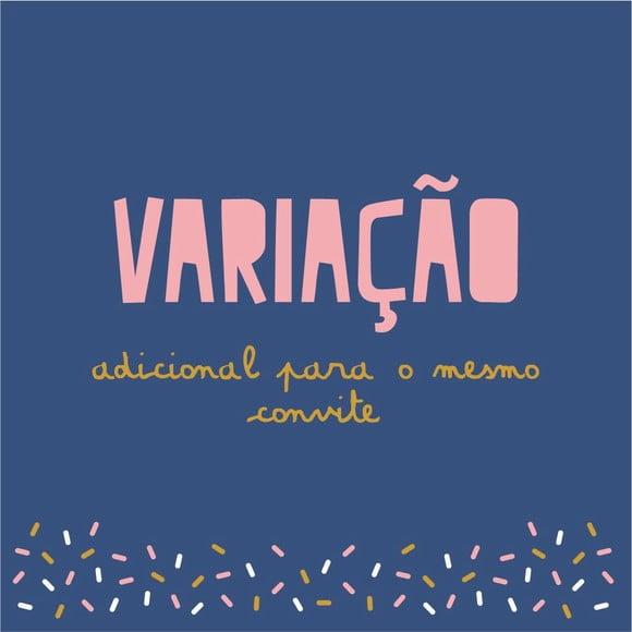 Variação Adicional para Convites