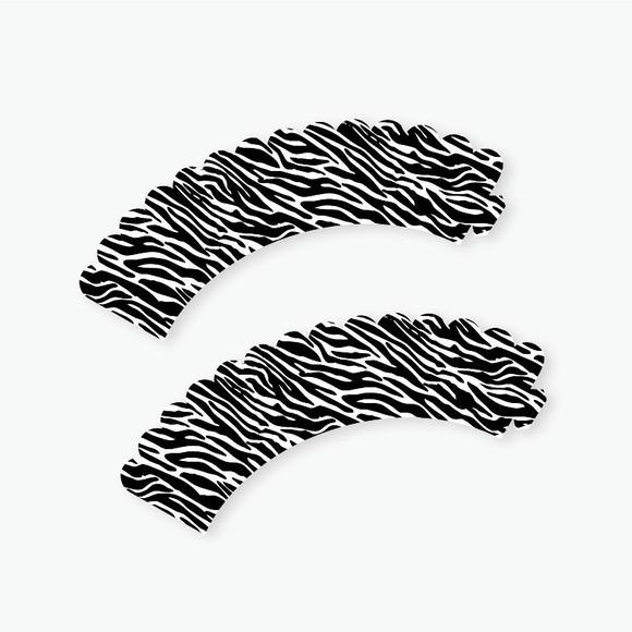 Wrapper Cupcake - Animal Print - Zebra (12un)