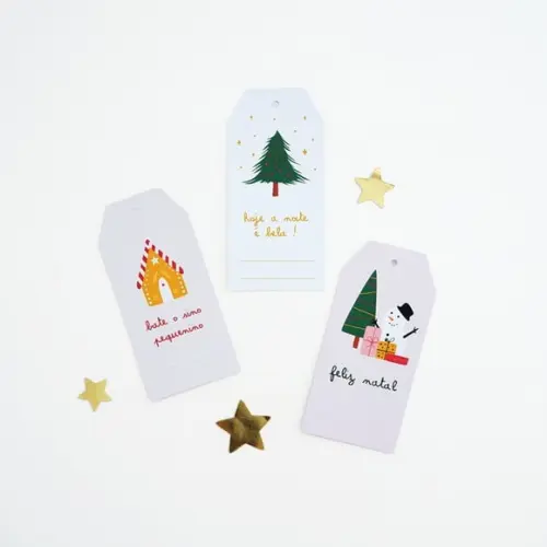 25 Tags Etiqueta para Presentes de Natal