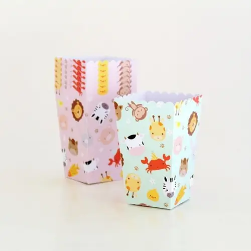 Caixinha Pipoca - Animais Candy (12un)