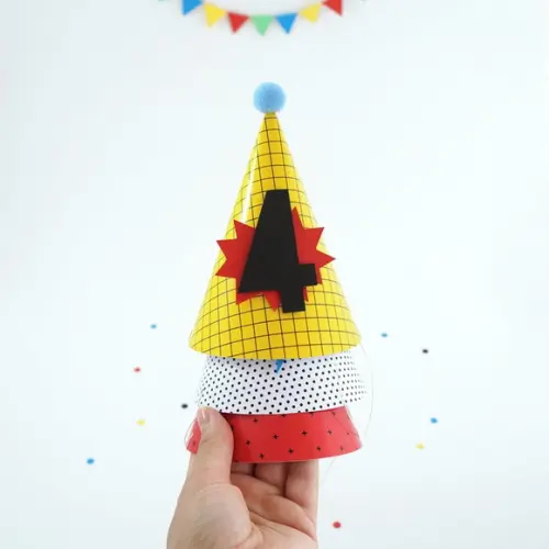 Chapeuzinho Festa Super Herói (3 Un)