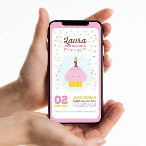 Convite Confeitaria | Digital