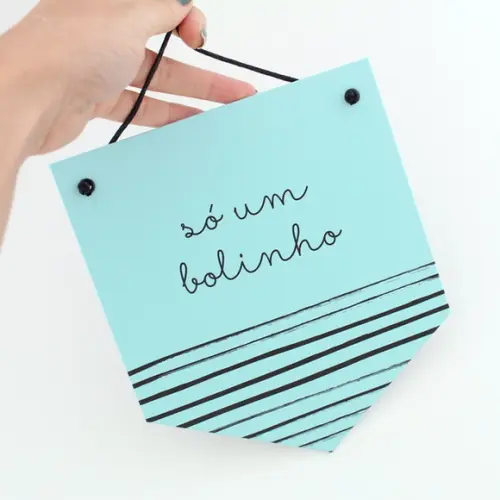 Flâmula de Papel - Decoração de Festa