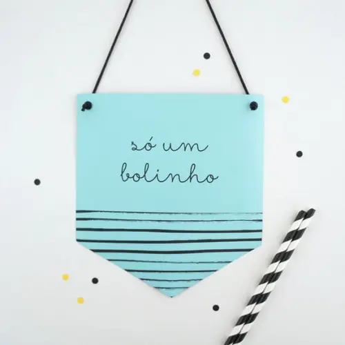 Flâmula de Papel - Decoração de Festa