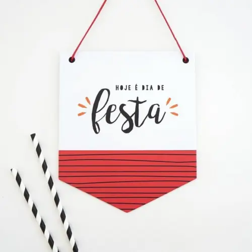 Flâmula de Papel - Hoje É Dia de Festa