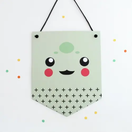 Flâmula de Papel - Pokemon - Bulbasaur - Decoração Festa