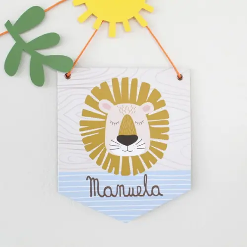 Flâmula de Papel - Leãozinho