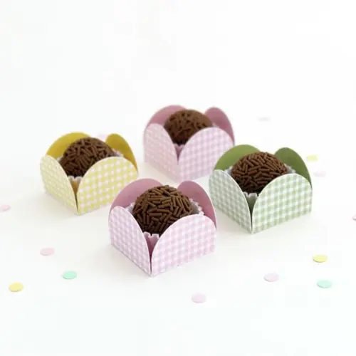 Forminha Xadrez - Cores Candy (12un)