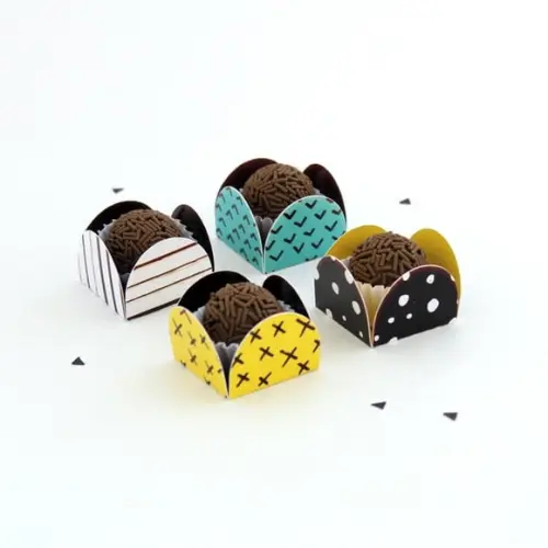 Forminhas Coloridas - Estampas Sortidas (12 Un.)