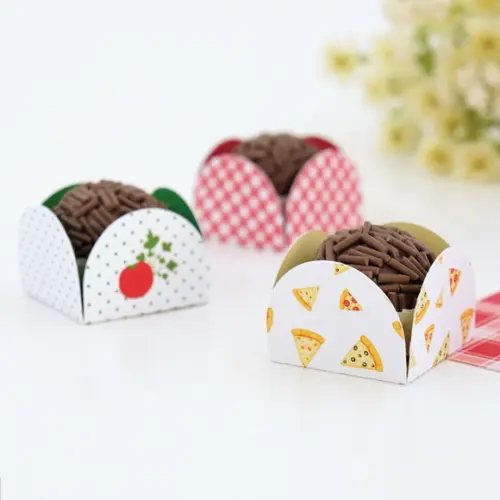 Forminhas para Docinho - Festa Pizzaria (12un.)