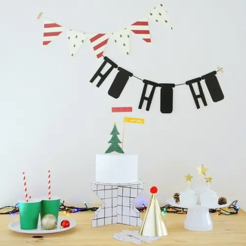 Kit de Natal 1 - Aniversário, Mesversário, Decoração da Ceia