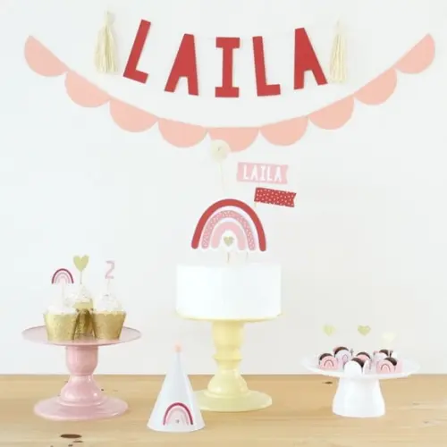 Kit Festa - Arco Íris Boho