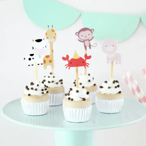 Kit Festa - Animais - Candy Colors